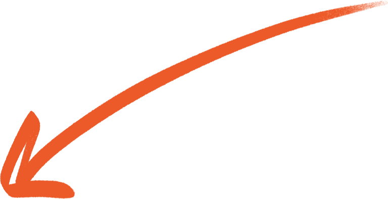 Orange arrow